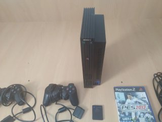 Consola PlayStation 2 Negra + Juegos y Mandos