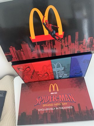 Figuras Spiderman McDonald's
