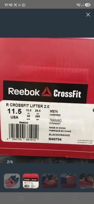 Zapatillas Reebok CrossFit Literally 2.0