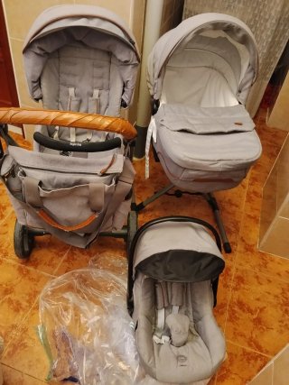 Carro tres piezas de bebe