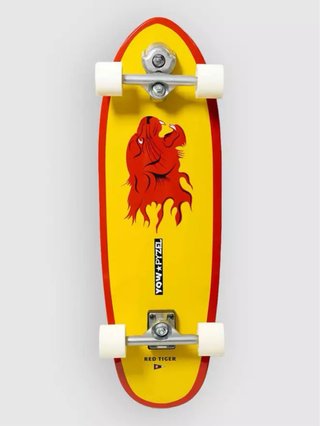 YOW Surf Skate Pyzel Red Tiger