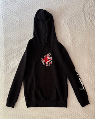 Sudadera Negra Talla S Keith Haring