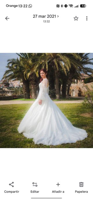 Vestido de Novia Pronovias Talla 34