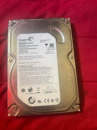 Lote 5 Discos Duros Seagate Barracuda SATA
