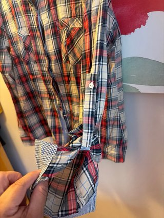 Camisa Zara Mujer Talla XL Cuadros