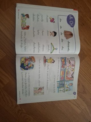 Letra a letra, 1 Primaria cartilla de lectura