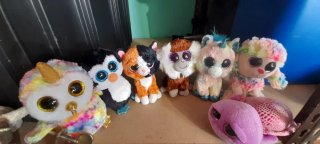 Lote Peluches Beanie Boos