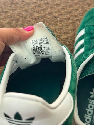 Adidas Gazelle Verdes Talla 39 1/3