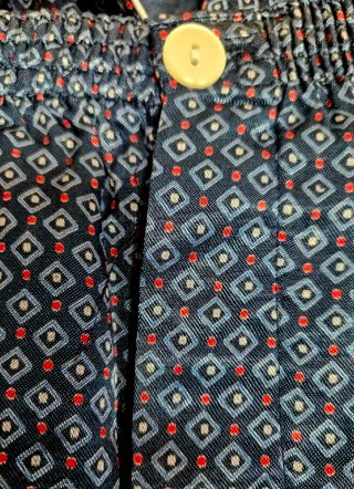 Pijama Hombre Talla L Azul y Blanco