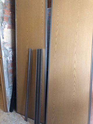 Puertas correderas madera y metal