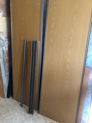 Puertas correderas madera y metal