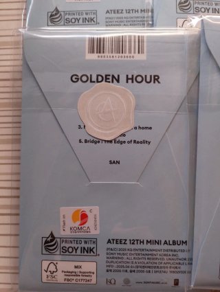 ATEEZ Golden Hour Part.3 Mini Album