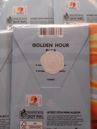 ATEEZ Golden Hour Part.3 Mini Album