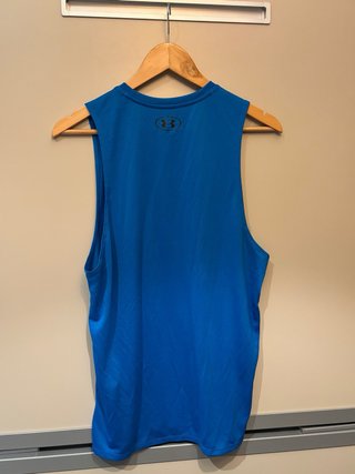 Camiseta sin mangas Under Armour Tech Azul M