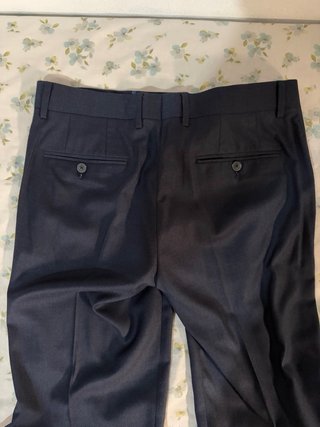 Pantalón de traje Álvaro Moreno azul T38