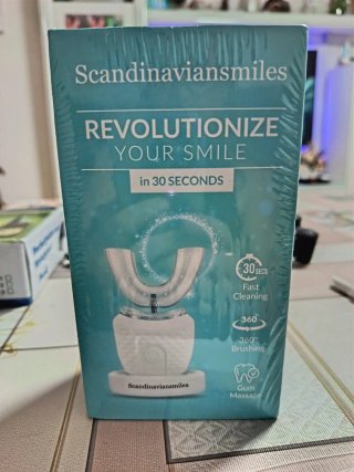 Cepillo Dental Scandinaviansmiles Blanco/Turquesa