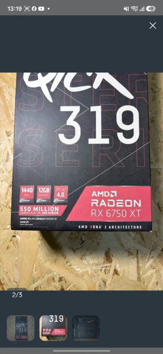 Tarjeta Gráfica AMD RX 6750 XT 12GB