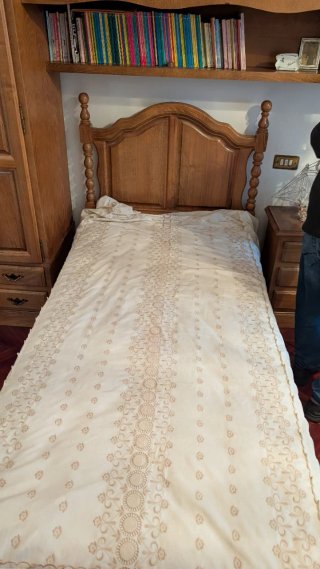Dormitorio juvenil madera completo