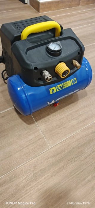 Compresor Michelin 6L 1.5HP