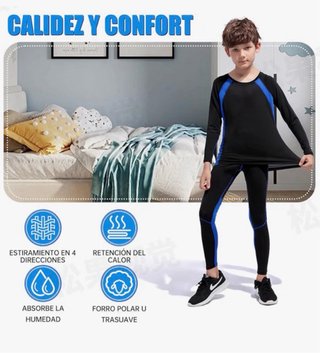 Ropa Térmica Niños PROCOMBAT 10-11 Años