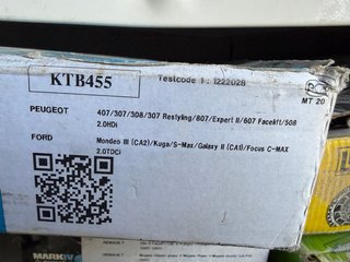 Kit Distribución KTB455 Peugeot Ford