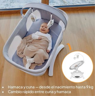 Hamaca y moisés Lionelo Bella Set 2-en-1