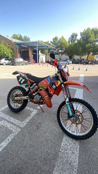KTM 125 EXC 2T Enduro/Motocross Carnet B/A1