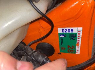 KTM 125 EXC 2T Enduro/Motocross Carnet B/A1