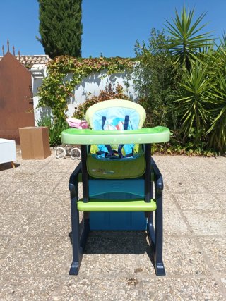 Trona Jane color verde y azul
