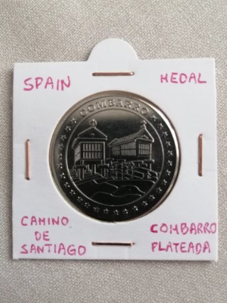 Medalla de Combarro Camino de Santiago Espiritual