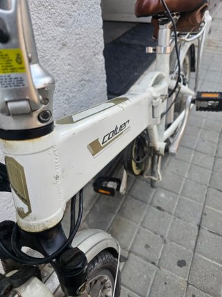 Bicicleta Eléctrica Plegable Coluer 20" + Cargador
