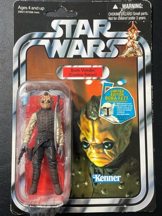 Star Wars Bom Vimdin Cantina Patron Kenner