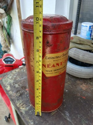 Extintor antiguo Néant-Feu Standard