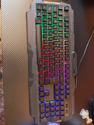 Teclado Gaming MARS GAMING Negro/Gris