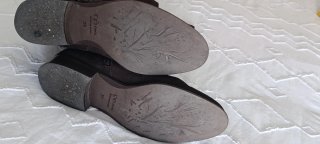 Botas altas Dansi caoba talla 39