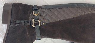 Botas altas Dansi caoba talla 39