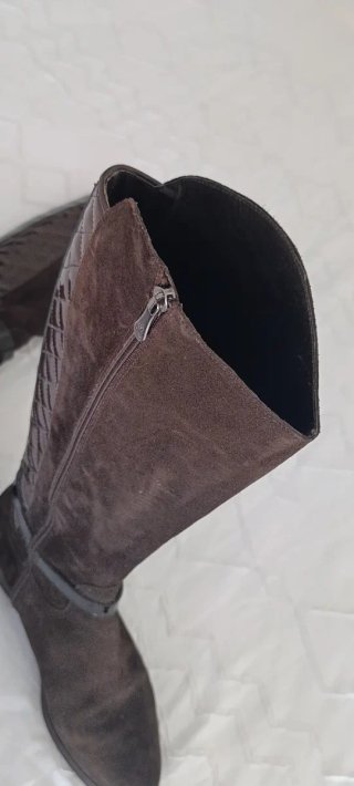 Botas altas Dansi caoba talla 39