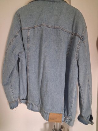 Chaqueta vaquera Bershka forro borreguito XL