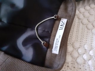 Traje Zara Marrón Hombre