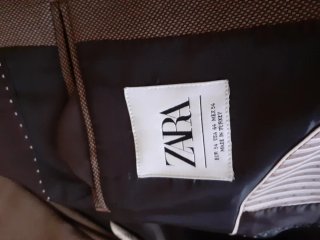 Traje Zara Marrón Hombre
