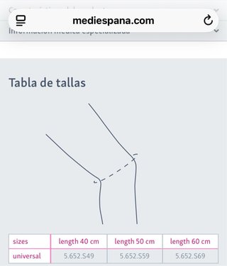Rodillera ortopédica ajustable