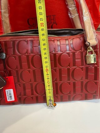 Bolso CH Carolina Herrera Rojo