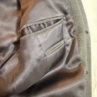 Americana clásica unisex gris
