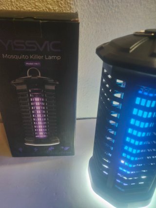 Lámpara mata insectos UV