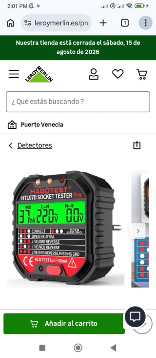 Electricista ofrece servicio a domicilio