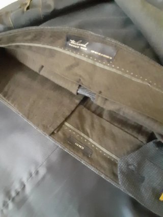 Traje de hombre azul