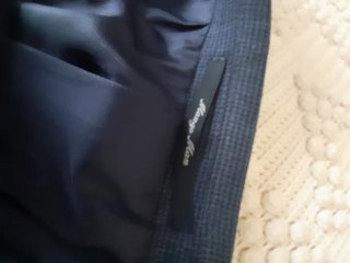 Traje de hombre azul