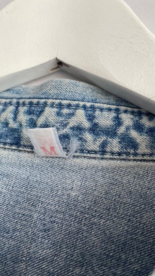 Camisa Vaquera Belmann Acid Wash Talla M