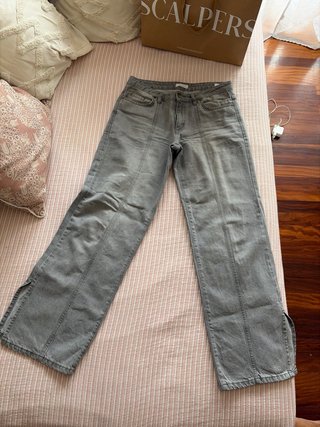 Pantalón vaquero gris Nicoli Talla 36.