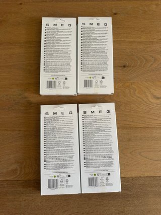 Pack 4 Juegos de Cubiertos SMEG nuevos
